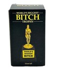 World s Biggest Bitch Trophy Golden Award - Funny Novelty Joke Gag Gift