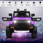 Zeophol 12v Kids Car Power Wheels Ride-on Truck With Parental Remote Control led