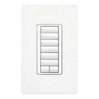 Lutron Rrd-h6brl-wh Hybrid 6 Button Keypad Radio Ra2  New In Box Ships Same Day