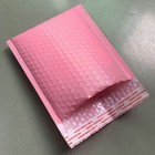 20-100pcs Pink Poly Bubble Bag  Plastic Padded Envelope Shipping Bag Packaging