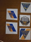  Nj State Police Supporter Lot -  10  Uv Vinyl Decals - Njsp Supporter 