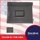 Fire Resistant Document Bag  Water Repellent  Safe Storage Pouch  Money Bag     