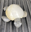 Hand-carved Marble Soapstone Sea Turtle Figurine     5  Stone Sculpture
