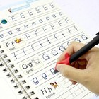 Sank Magic Practice Copybook Pen Kids Calligraphy Reusable English Writing Book