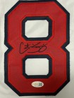 Curt Schilling Signed Autographed Boston Red Sox Custom Jersey Jsa Witness Coa W
