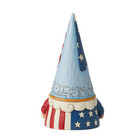 Enesco Jim Shore Heartwood Creek Patriotic Eagle Gnome Figurine 11 Inch