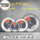 10 Inch 52t Cermet Metal Cutting Saw Blade 1 Inch Arbor
