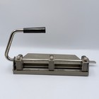 Boston No 12 Heavy Duty Adjustable 3 Hole Paper Punch Metal Industrial Vintage