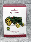 2014 Hallmark Keepsake Waterloo Boy John Deere Tractor Christmas Ornament
