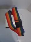 Rainbow Adjustable Luggage Baggage Strap Tie Down Belt Travel Suitcase Pride