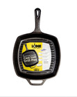 Lodge Cast Iron 10 5  Seasoned Square Grill Pan