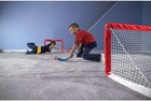 Nhl Kids Mini Hockey Goal Set -  2  Mini   Knee Hockey Goals   4  Youth Sticks
