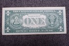1957  1 Star Note Blue Seal Silver Certificate  Crisp Vf 