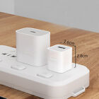5x White 1a Usb Power Adapter Ac Home Wall Charger Us Plug For Iphone 5 6 7 8 X