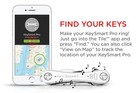 Keysmart Pro - Compact Key Holder W Led Light   Tile Smart Technology  Track    