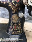 1924 Singer Red Eye Sewing Machine  Antique Hand Crank Singer Serial  G0615010