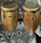 Congas Set With Stand  Rare Afrosound With Original Stand 