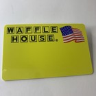 Waffle House Blank Employee Name Tag Brand New Yellow Pinback  Costume Halloween