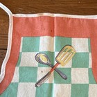 Multicolor Check Bib Apron W  Pockets  One Size  Country Kitchen Style
