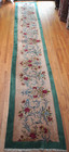 3  X 21  Antique Nainn Signed Hand Knotted Wool Rare Rug Excellent Long Runner