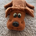 Vintage 1985 Tonka Pound Puppies Plush Dog - Brown - 17  Large Puppy