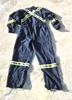 Bulwark Fr Coveralls Mens 46 Reg Blue Flame Fire Resistant