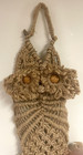 Vintage Owl Macrame Wall Decor Hanging Jute Boho 33 