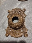 Antique Victorian Nashua Lockwood Franconia Bronze Door Bell Doorbell Beasts