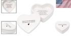 Thank You Gift For Mother-in-law - Ceramic Heart Jewelry Box
