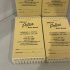 Official Police Notebook   707-n Blank Pad 4 Packs Of 5  20  Sealed