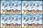 Bulgaria Stamps   3441a Mnh Xf Lot Of 9 Imperf S s Birds Scott Value  135