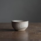 Joseon Dynasty Korean Ceramic Cup Antique Blue Glaze Used Collectible