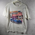 Vintage 1993 Nhra Spring Nationals Drag Racing T-shirt Large  fits Medium  White