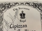 Signed Ottomar Herrmann Royal Lipizzan Stallions Original Program Flying Falcon