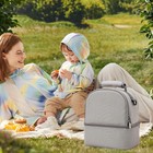 Large Mummy Backpack Travel Bag Hospital Baby Nappy Babies Bottle Bag For Travel