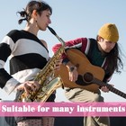 2pcs Clarinet Cleaning Cloth  Clarinet Cleaner For Inside Tube Suitable 