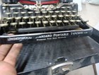 Working Antique  1915 Underwood Standard Portable Typewriter W 4 Bank Keyboard