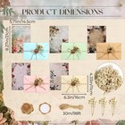 200 Pcs Stationary Writing With Envelopes Set 50 Vintage Floral Letter 50 Env   