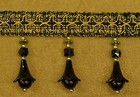 Beaded Fringe Trim For Drapery And Upholstery- Per Yard