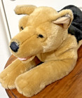 Animal Alley Toys R Us 23  Laying Down German Shepherd Puppy Dog Plush