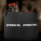 2pcs 10x12  Tactical Body Armor Plates Bullet Proof Light Weight Level 3a Curved
