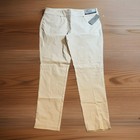 Pga Tour Stretch Golf Pants Women s Xl Pull-on Built In Shapewear Slimming Khaki