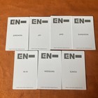 Enhypen Autographed Signed Photo Card Cards Official K-pop Collection 2023