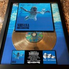Nirvana   Nevermind   Platinum Music Award Vinyl Lp Record Cd