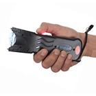 Terminator Max Power Black Police Stun Gun 916 -550bv Safety Pin W  Pepper Spray