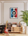 Shepard Fairey Obey Libert     galit   Fraternit   24x36 Signed Offset Lithograph