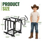 Rolling Roping Dummy For Kids And Adults  Heading And Heeling Dummy With Galvani