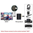Hdmi Arc Audio Extractor Digital Dac To Rca Coax Spdif 3 5mm Converter Adapter