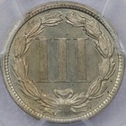1886 Three Cent Nickel - Pcgs Pr 64