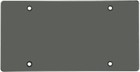 Slim Flat Unbreakable License Plate Covers - Set Of 2